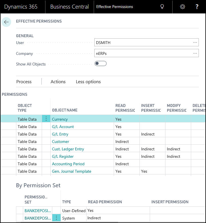 Effective Permissions Effective Permissions