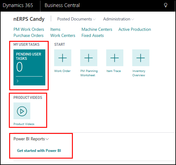Role Center Parts Role Center Parts