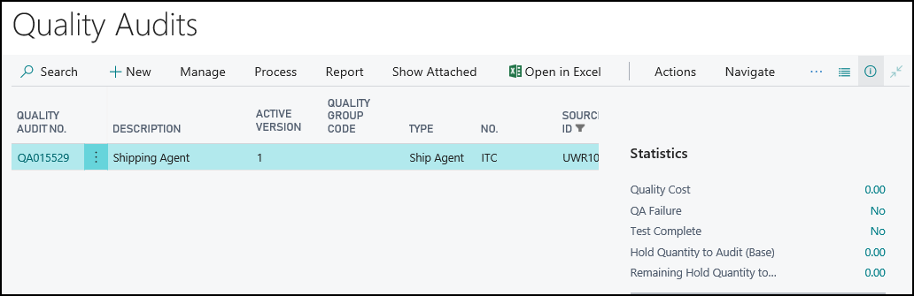 Quality Audits Quality Audits
