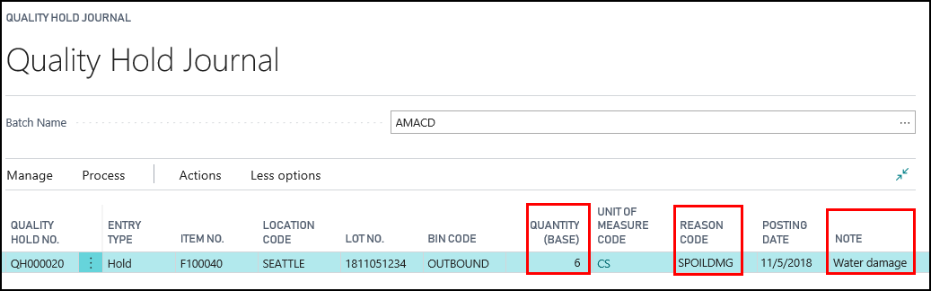 Quality Hold Journal Quality Hold Journal