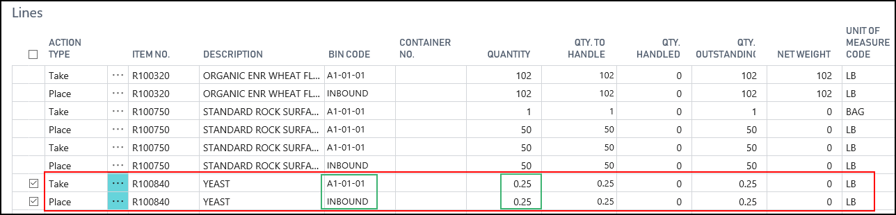 Inventory Movement Inventory Movement