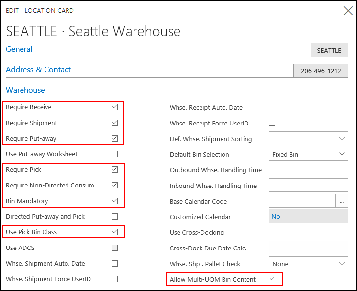 Warehouse FastTab Warehouse FastTab