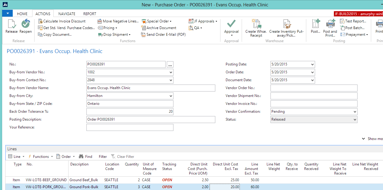 Purchase Order