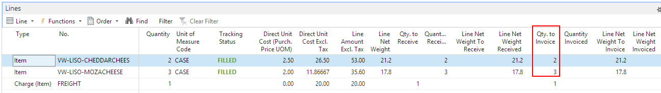 Lines FastTab