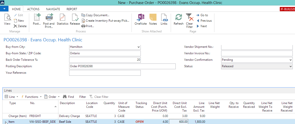 Purchase Order