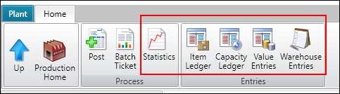 Statistics and Entries Icons